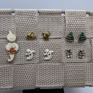 Lot Bundle of 5 Holiday Earrings!